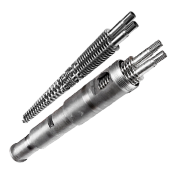 โรงงานโดยตรง Bimetallic Screw Barrel Conical Twin